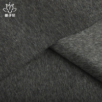 In Stock 70%wool 30%oth 633gsm Double Sided Alpaca Wool Fleece Fabric Wind-Proof Eco-Friendly for Coats