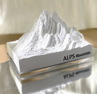Coffret Cadeau Diffuseur de Parfum Pierre Montagne enneigée, Sans Flamme, Aromathérapie, Parfum d'Intérieur Longue Durée, Huile Essentielle Désodorisante
