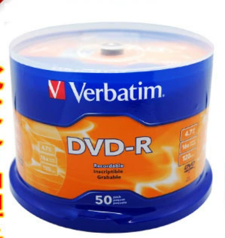 DVD-R DVD+R 16X Burn Disc 4.7G Burn Disc 50pcs/drum