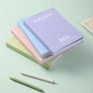 Agenda A5 de imitación de cuero cosida con hilo, impresa, diario, calendario anual, diseño personalizado, regalo para mujer, <span class=keywords><strong>184</strong></span> hojas - Product Image 5