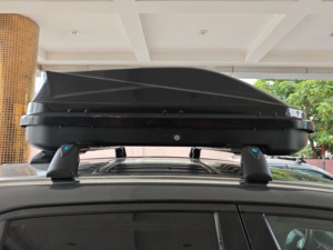 Barre transversale universelle double face pour toit et coffre de voiture avec matériau ABS+PC - Product Image 2