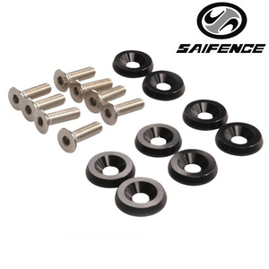 M6 Screw With <b>Washer</b> 20mm Length 19mm ID 6.4mm OD For <b>Car</b> Replacement Repair Metal Fastener Auto Part - Product Image 5