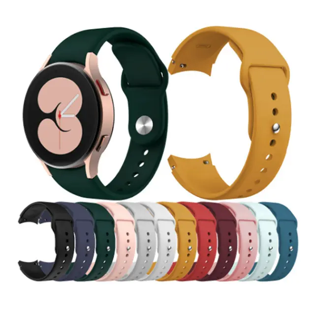 New Silicone Strap For Samsung Galaxy Watch 4 Bands Classic 46mm 42mm Smartwatch Ridge Sport Bracelet 44mm 40mm band
