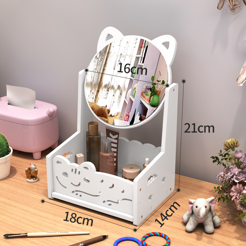 Round mirror [One layer of cat]