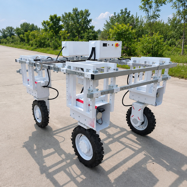 AR-W19  Factory Price Agricultural Robot Laser Weeding Finger Weeding Used Automatic UGV Agricultural Robot Chassis