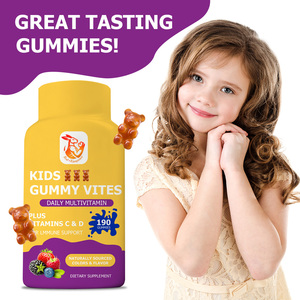 Gomitas Multivitamínicas para Niños OEM ODM con Ácido Pantoténico y Yodo, Multivitaminas Diarias para Niños para Reforzar el Sistema Inmunológico - Product Image 4