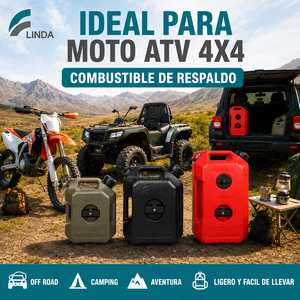 <span class=keywords><strong>Bidon</strong></span> à essence portable HDPE 3L <span class=keywords><strong>5L</strong></span> 10L pour moto, VTT, tout-terrain, conteneur de carburant avec serrure CE EPA CARB LINDA - Product Image 2