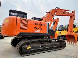 Modèle 2020 d'occasion, pelle sur chenilles Hitachi ZX240 zx200 zx210 de 24 tonnes pour la construction, avec moteur à soupape Kawasaki - Product Image 5
