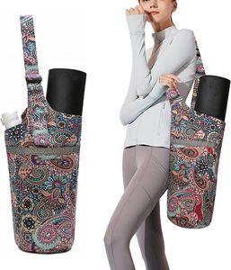 Bolsa de Yoga y Pilates Portátil, Impermeable, de Poliéster, Multifuncional, Plegable, con Asa de Transporte para Mujeres, Muestra Gratis - Product Image 6