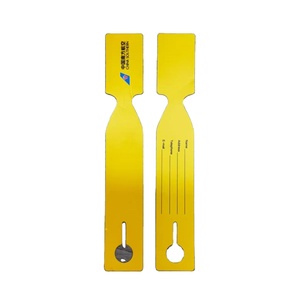 <span class=keywords><strong>Étiquette</strong></span> de <span class=keywords><strong>bagage</strong></span> d'embarquement HUSH personnalisée en PVC rayé, étanche, anti-perte, en matériau écologique, pour avion - Product Image 5
