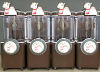 Machine commerciale de remplissage de peluches DIY en libre-service pour centres commerciaux