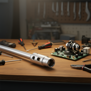 Fervi T-Wrench Magnetic Hex <b>Socket</b> 10mm For Precision Fastening Tasks - Product Image 3