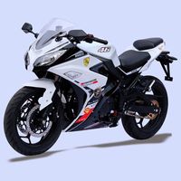 Motocicleta de Carreras de Alta Potencia de 400 cc y Dos Cilindros, Moto Deportiva Resistente Fabricada en China con una Velocidad Máxima de 180 km/h para Entusiastas