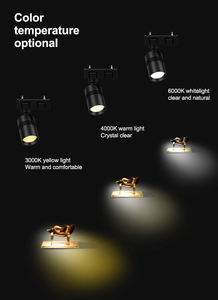 ジュエリーショーケース用1WキャビネットLEDミニトラックスポットライト美術館ショーケース用低電圧ミニLEDトラックライト - Product Image 5
