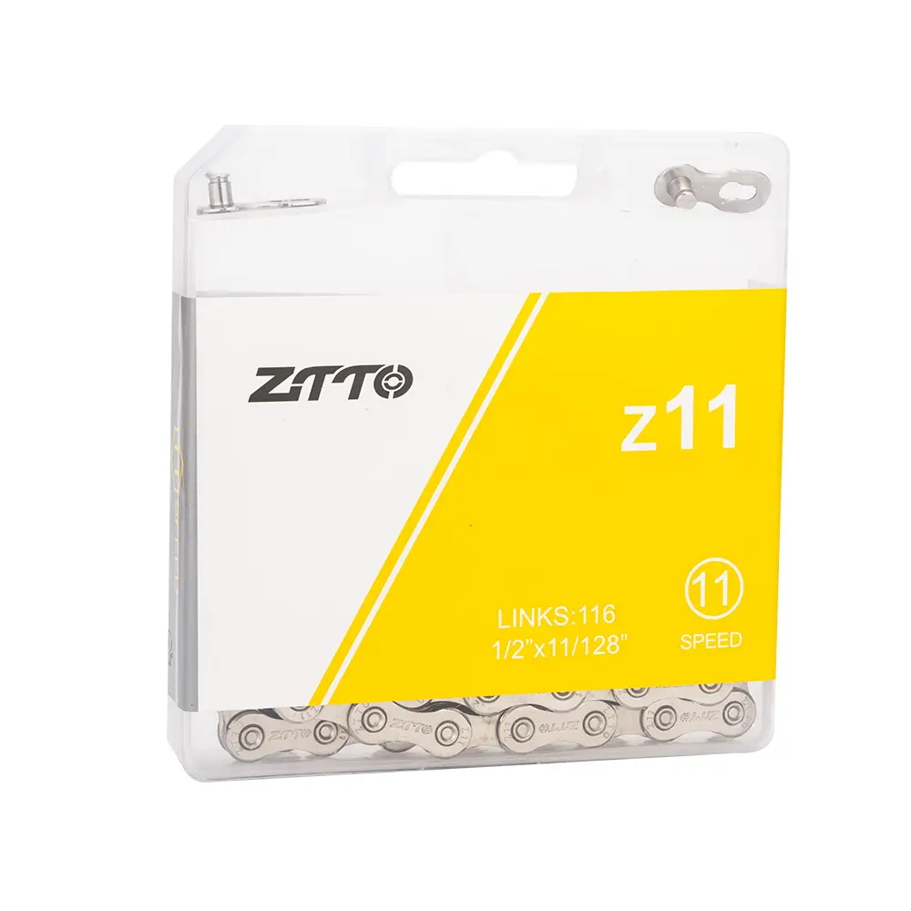 Ztto Mtb Mountainbike Racefiets 11Speed 116 Schakels Zilver Holle Ketting Compatibel Voor Onderdelen K7 Systeem