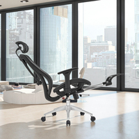Salle de conférence moderne Chaises de jeu par ordinateur pour salle de réunion Hauteur de siège réglable Ergonomique Chaise de bureau pivotante en maille Levée