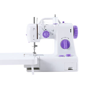 จักรเย็บผ้าไฟฟ้าพกพาขนาดเล็ก VOF FHSM-318 แบบเหยียบเท้า 220V ป้อนผ้าอัตโนมัติ สะดวกสบาย พร้อมไฟ LED อเ<span class=keywords><strong>น</strong></span>กประสงค์ - Product Image 1