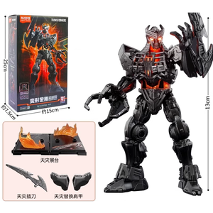 Blokees Transformers Chiffres <span class=keywords><strong>Film</strong></span> Version 7 <span class=keywords><strong>Fléau</strong></span> Version Lumineuse Original Véritable Assembler Bloc De Construction Homme Jouet - Product Image 2