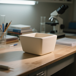 Creuset en céramique d'alumine à 99 %, sur mesure, pour usage industriel, 1650 ° Pot à fusionner pour la fusion de l'or - Product Image 5