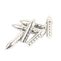Pointe de flèche SPG Archery, durable, 6,2 mm, en acier inoxydable, pour flèches en carbone, accessoires de chasse et de tir sur cible