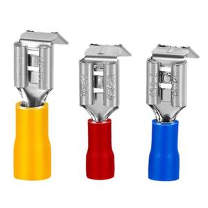 PBDD1.25 2 5.5 Bornier à pression à froid en cuivre pur, connecteur pré-isolé à déconnexion rapide, insert à ressort 6.3mm - Product Image 1