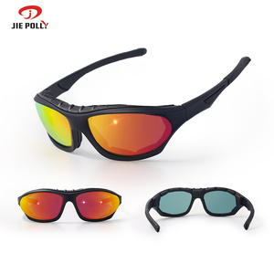 Gafas de <span class=keywords><strong>ciclismo</strong></span> más vendidas, <span class=keywords><strong>lentes</strong></span> de PC Hd, gafas de sol <span class=keywords><strong>para</strong></span> correr y conducir, gafas de bicicleta, gafas deportivas multifuncionales personalizables - Product Image 4