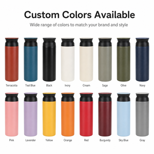 Botella Aislada al Vacío de 500 ml con Logotipo Personalizado, Acero Inoxidable 304, Capa de Cobre, Doble Pared, para Deportes al Aire Libre, Regalo, Venta al Por Mayor - Product Image 3