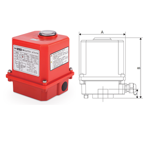 Vanne d'actionneur électrique UNID avec structure de contrôle Température normale Taiwan Ball Knife Gate Globe - Product Image 2