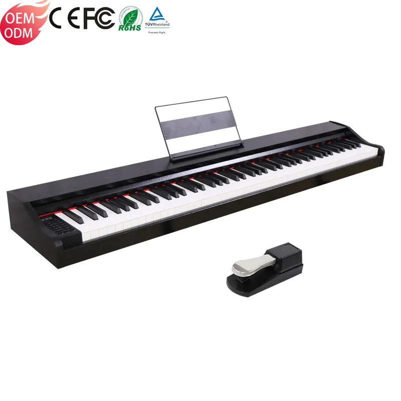 Muziekinstrument Piano 88 Toetsen Midi Keyboard Piano Roll Up Gebruikt Piano 'S Voor Verkoop