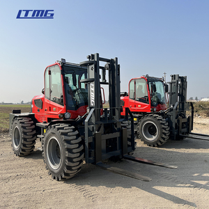 Chariot élévateur tout-terrain LTMG neuf avec direction par les roues arrière, 3 tonnes, 4,5 tonnes, avec moteur EPA en option, chariot élévateur tout-terrain, fourche tout-terrain - Product Image 4
