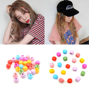 Accessoires capillaires coréens, pinces à cheveux HyunA, épingles à cheveux rondes couleur bonbon, mini pinces à griffes, accessoires capillaires populaires - Product Image 1