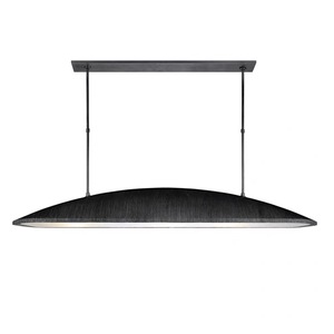 Lámpara de Araña Americana de Lujo Personalizada para Cocina o Isla de Cocina, Lámpara Colgante Lineal Grande de Latón y Cobre, Estilo Moderno - Product Image 4