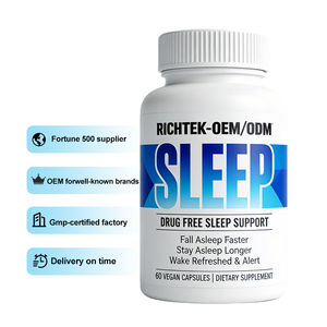 Cápsulas de Suplemento Dietético de Marca Privada para Relajarse y Dormir Hasta el Amanecer, Muestra Gratuita - Product Image 1