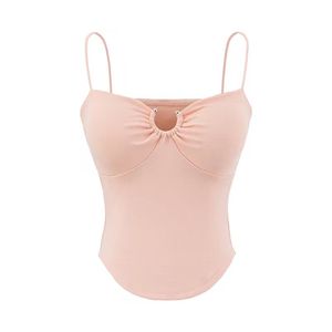 เสื้อกล้ามแฟชั่นผู้หญิงแบบสั้น คุณภาพสูง ดีไซน์เรียบง่าย รุ่นใหม่ ขายดี - Product Image 3