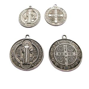 Religious <strong>Medals</strong> Metal <strong>Medal</strong> Jewelry Engraved Wholesale Zinc Alloy Catholic Quality Gold 18 1cm Of Saints Full - Product Image 1