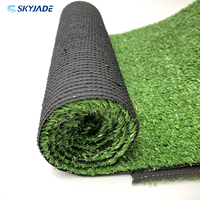 Gazon artificiel de haute qualité gazon extérieur 7mm Tebwn-Shi tapis d'herbe tapis aménagement paysager gazon synthétique