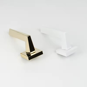 Nhà Máy Cung Cấp Sang Trọng Hiện Đại Đòn Bẩy Tay Nắm Cửa Kẽm Hợp Kim Xử Lý Và Tay Nắm Cửa - Product Image 4