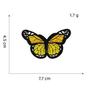 スポット卸売パンクスタイルスカル布ステッカーメーカーパッチ越境コンピュータ刺繍ロゴ刺繍中国製 - Product Image 3