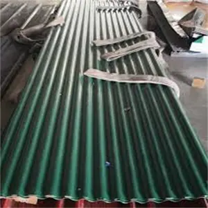 Corrugated Production Supplier 0.5mm Thick Galvaulme Profile Pre-Painted Corrugated Roof Sheet