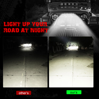 4x4 nouvelle voiture led osram conduite barre d'éclairage 23 pouces 40 pouces 12 ''pour jeep w rangler hors route avant barre lumineuse à une rangée pour ATV