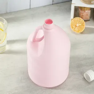 Manufacturer 1.8L HDPE Nature Color Jerry Can Round Shape Container Water Liquid Plastic Bucket