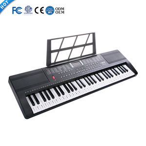 Diskon Keyboard Musik Elektronik 61 Nada, Instrumen Musik Teclado <span class=keywords><strong>Piano</strong></span> Elektronik - Product Image 2