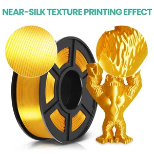 Sunlu Zijde Pla Filament 1.75Mm Voor 3d Printer Filament 1Kg Zijde Textuur Pla Filamenten