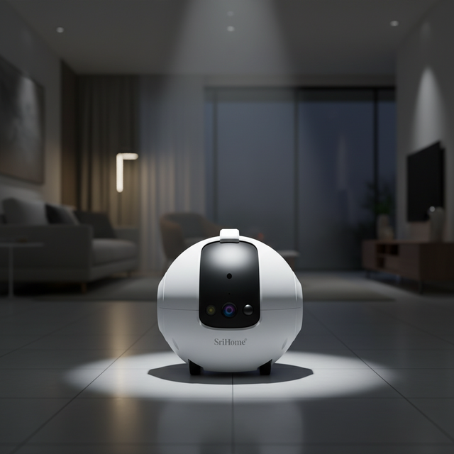 Smart Companies Robot App-Controlled AI Robot Pet Toy Dog & Cat Toy HD Camera Pet Monitor With Infrared Night Vision
