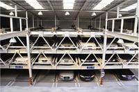 Sistema de Estacionamiento Vertical Mecánico Inteligente para Autos, Tipo Carrusel, con Capacidad de 2000 kg