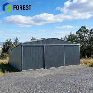 Hangar Prefabricado de Acero con Diseño Moderno y Personalizado, Resistente a Terremotos, para Almacenamiento de Aviones, Listo para Enviar - Product Image 1