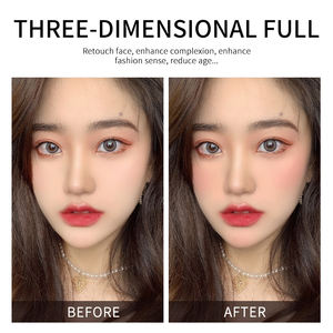 Fard à joues liquide velours en gros, 3 couleurs, longue tenue, naturel, léger et estompable - Product Image 4