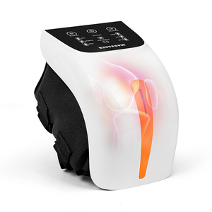 Airbag Luz roja y terapia de masaje Modos de vibración portátiles inteligentes y niveles de calefacción Pantalla LED Articulaciones Masajeador de rodilla - Product Image 1