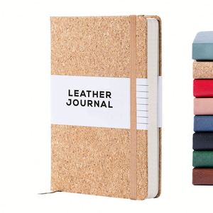 Custom ECO Friendly Cork <b>A5</b> <b>Notebook</b> Thick Soft Cover with Lined Paper - Product Image 6