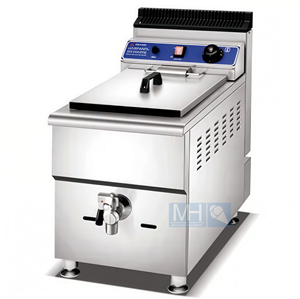<span class=keywords><strong>Friteuse</strong></span> à <span class=keywords><strong>gaz</strong></span> professionnelle pour restaurant, en acier inoxydable, nouvelle, de comptoir, capacité de <span class=keywords><strong>10</strong></span> <span class=keywords><strong>litres</strong></span> - Product Image 2